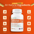 INVITA L-Methylfolate 7.5mg + B Complex - 60 Capsules - image 6