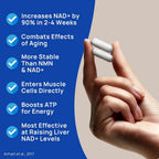 Niacinex NAD+ Supplement 600mg Nicotinamide Riboside - 60 Capsules - image 2
