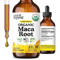 Wild & Organic USDA Organic Maca Root Liquid Drops - 4 fl oz