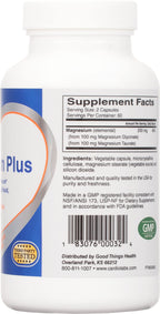 CardioTabs Magnesium Plus 200 mg - 120 Capsules - image 2