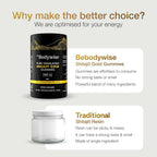 Be Bodywise Pure Himalayan Shilajit Gummies Gold I No Added Sugar I