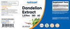 Nutricost Dandelion Root 525mg