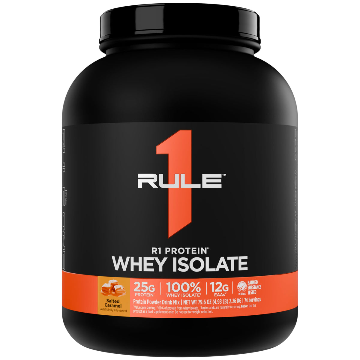 Rule 1 R1 Protein Whey Isolate - with 25g Protein & 6g BCAA