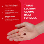 GNC Triple Lecithin 1200mg Softgels - 90 Count - image 4