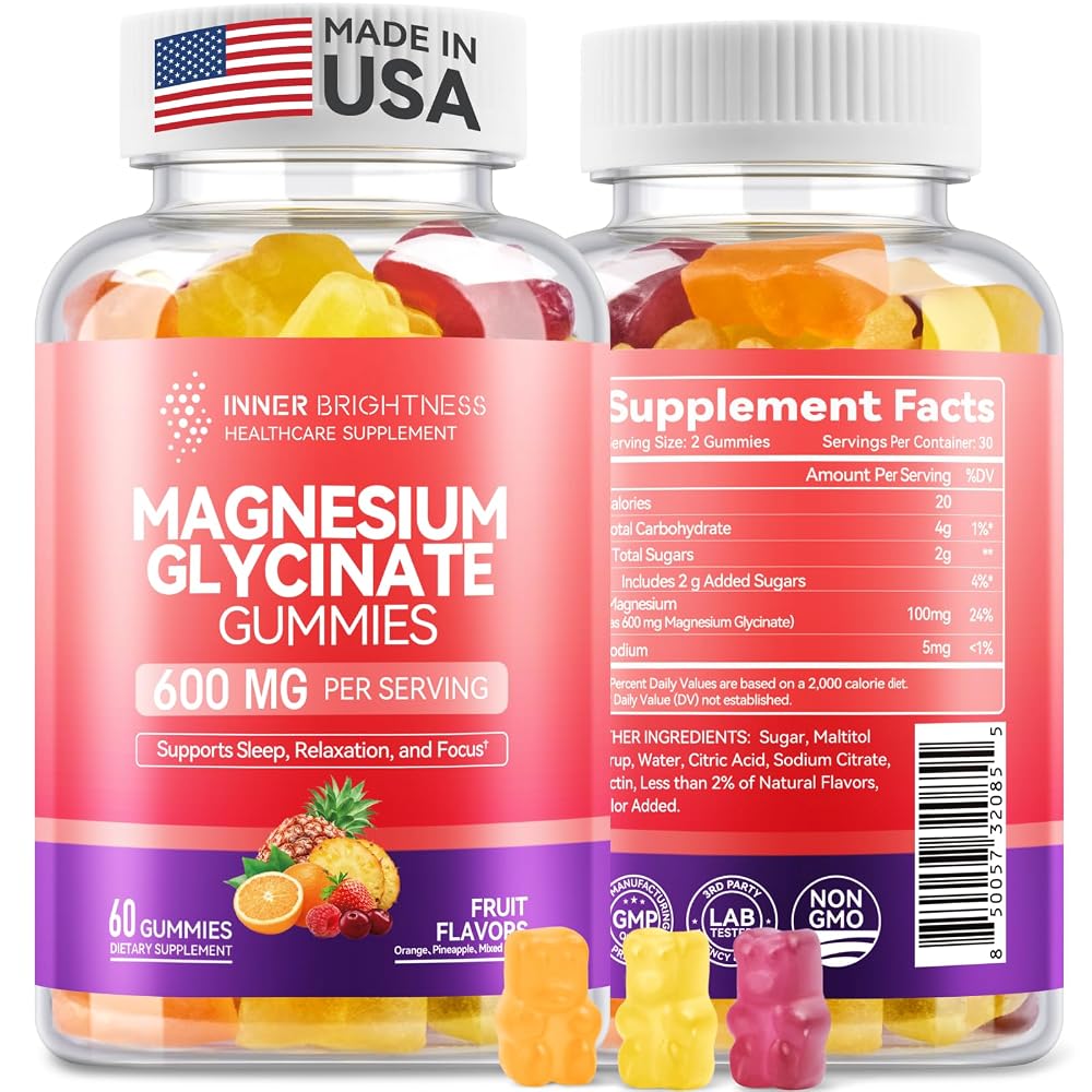 Inner Brightness Magnesium Glycinate Gummies