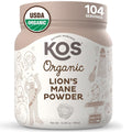 KOS Organic Lion's Mane Powder Nootropic - 104 Servings
