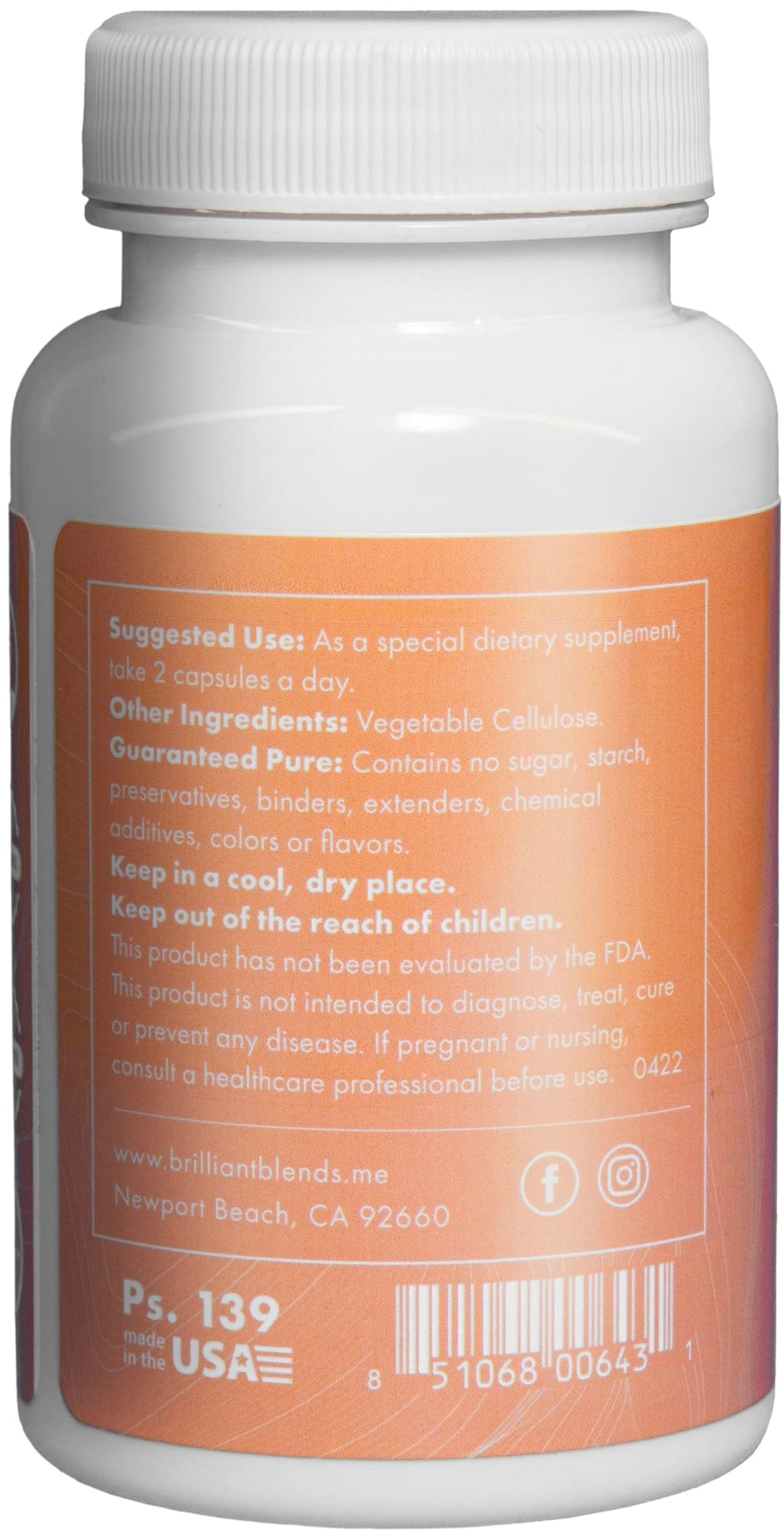 Brilliant Blends ENRICH Adaptogen Supplement - 60 Capsules - image 3