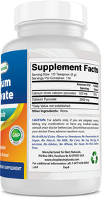 Best Naturals Calcium Pyruvate Powder 8 OZ