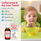 KidStar Nutrients BioFe Pure Iron Drops for Infants and Children - 1 Fl Oz - image 4