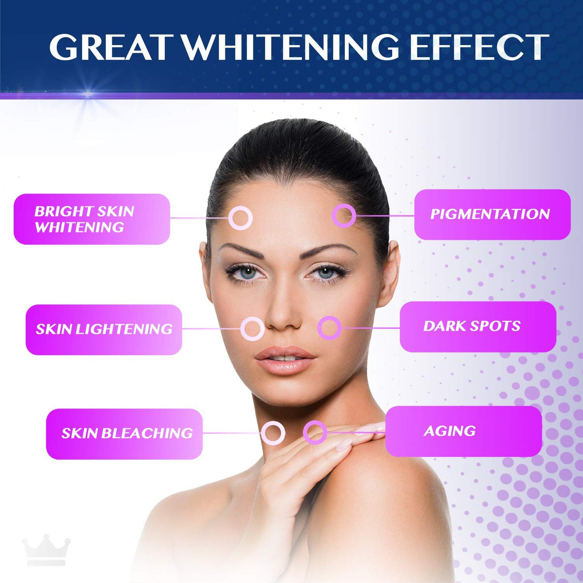 NORTHERN CROWN COSMETICS Glutathione Whitening Pills - 2000mg