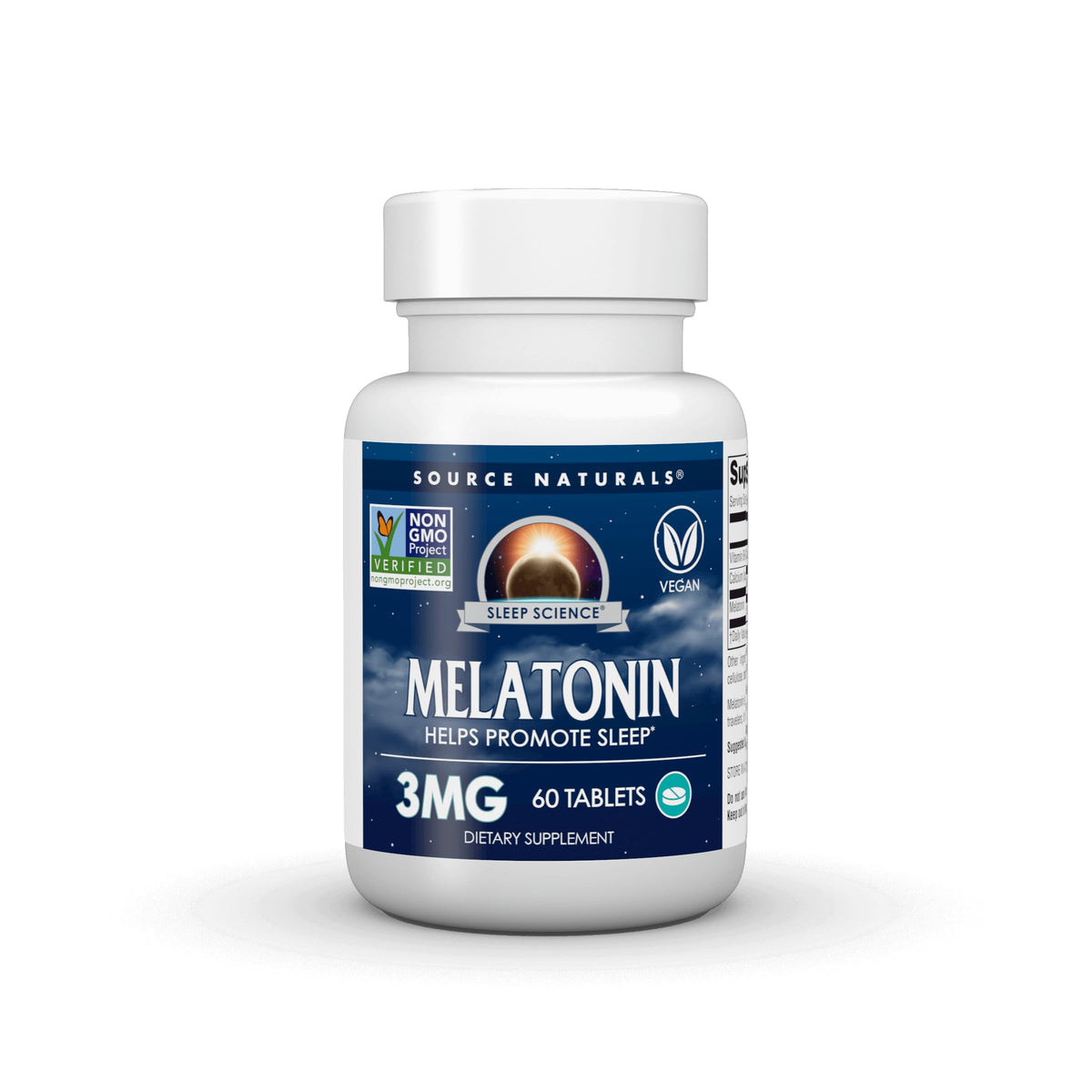 Source Naturals Sleep Science Melatonin 3 mg - 60 Tablets