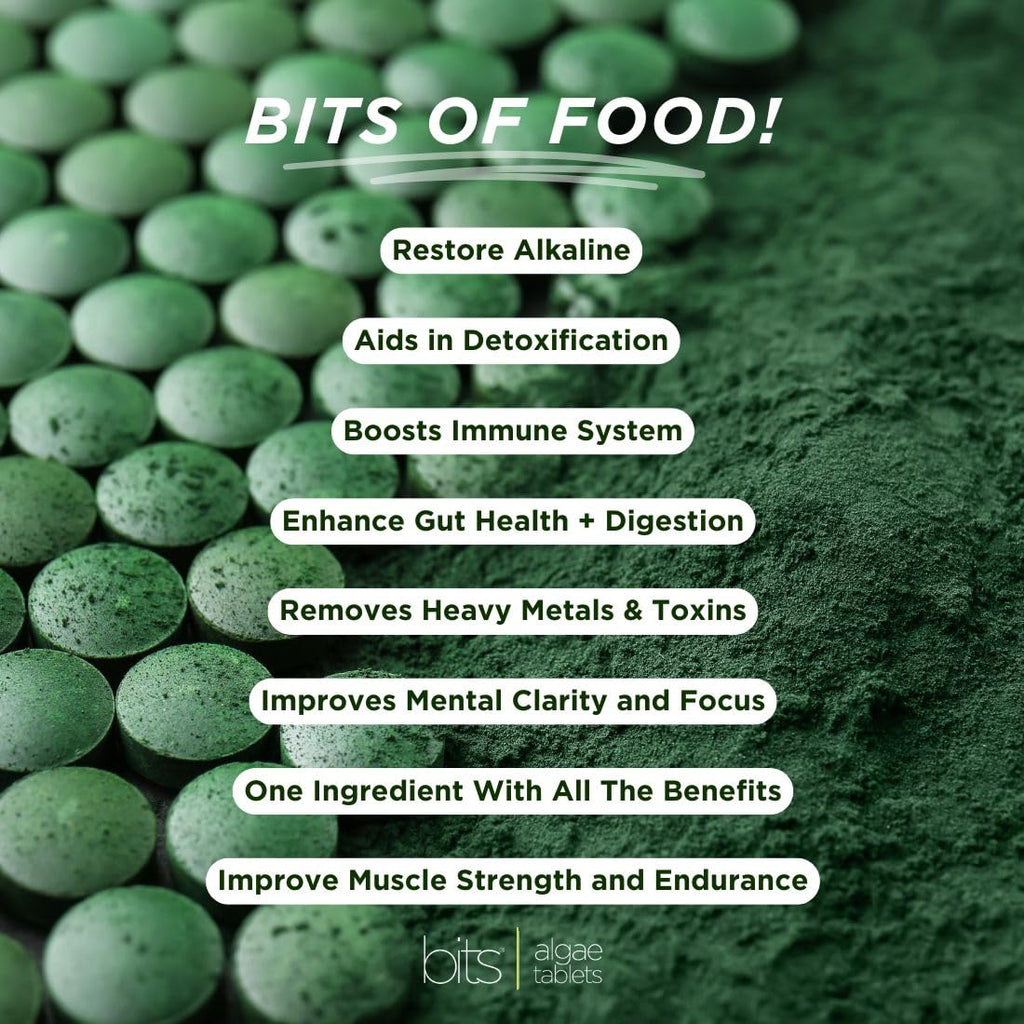 ENERGYBITS RECOVERYbits Organic Chlorella Tablets - 1000 Tablets - image 8
