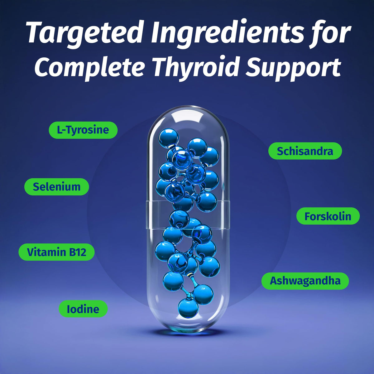 1 Body Thyroid Support Supplement