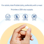 Vitamin World Apple Cider Vinegar 600 mg - 200 Tablets - image 7