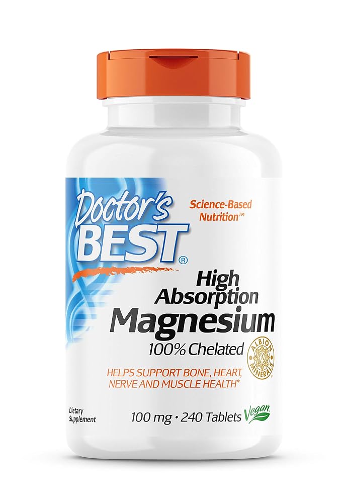 Doctor's BEST High Absorption Magnesium - 240 Tablets