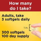 Nature Made Omega-3 Fish Oil 550mg - 300 Softgels - image 4