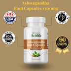 ME GUSTA HEALTH Ashwagandha Root Powder 1300mg - 90 Capsules - image 7