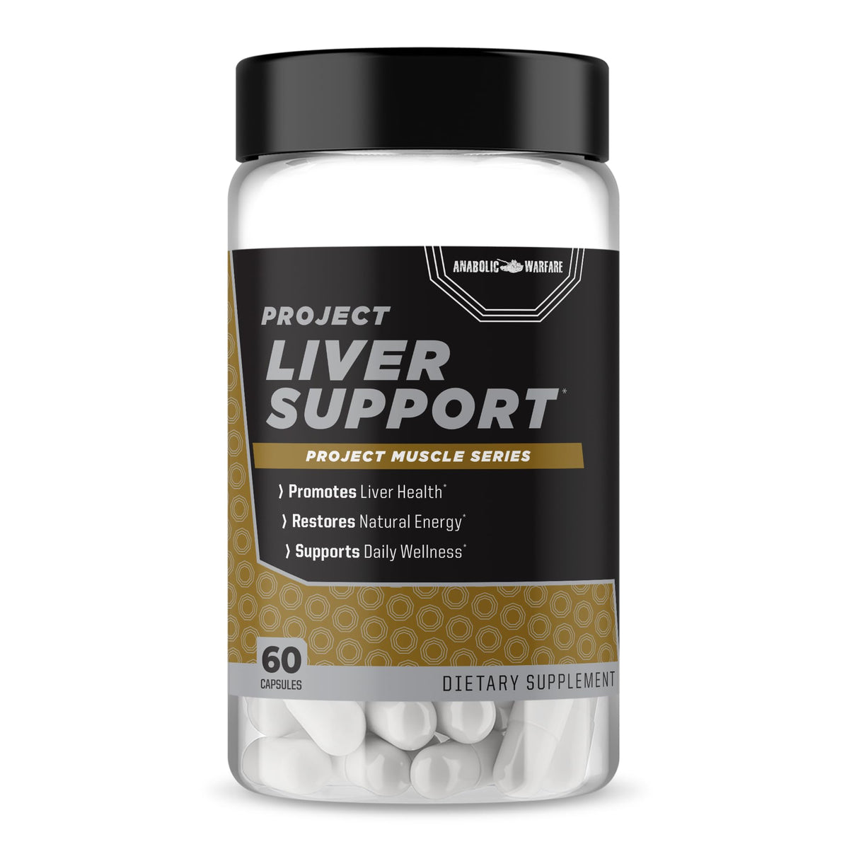 Anabolic Warfare Project Liver Support - 60 Capsules