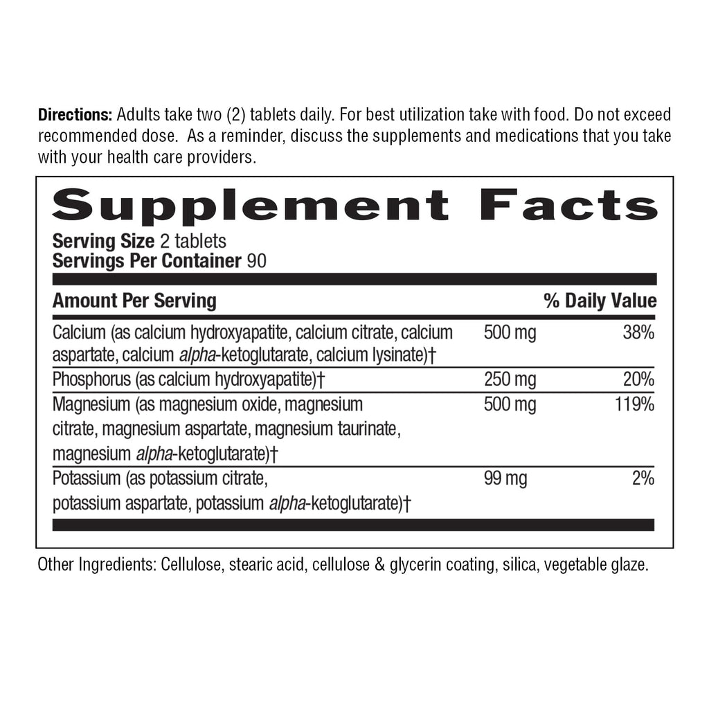 Country Life Target-Mins Calcium Magnesium Potassium - 180 Tablets - image 8