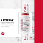Metabolic Nutrition L-Tyrosine 500mg Mental Alertness - 90 Capsules - image 5