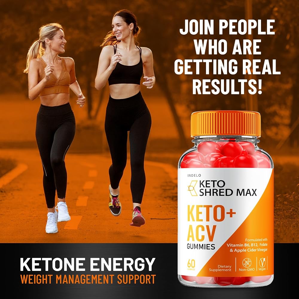 Indelo Keto Shred Max ACV Gummies for Weight Management - 180 Gummies - image 4
