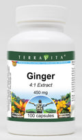 Terravita Ginger 4:1 Extract 450 mg - 300 Capsules