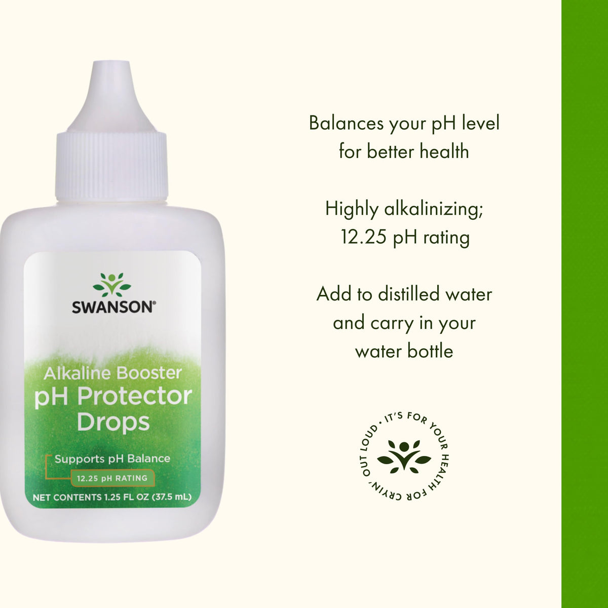 Swanson Alkaline Booster pH Protector Drops - 1.25 Fl Oz - image 4