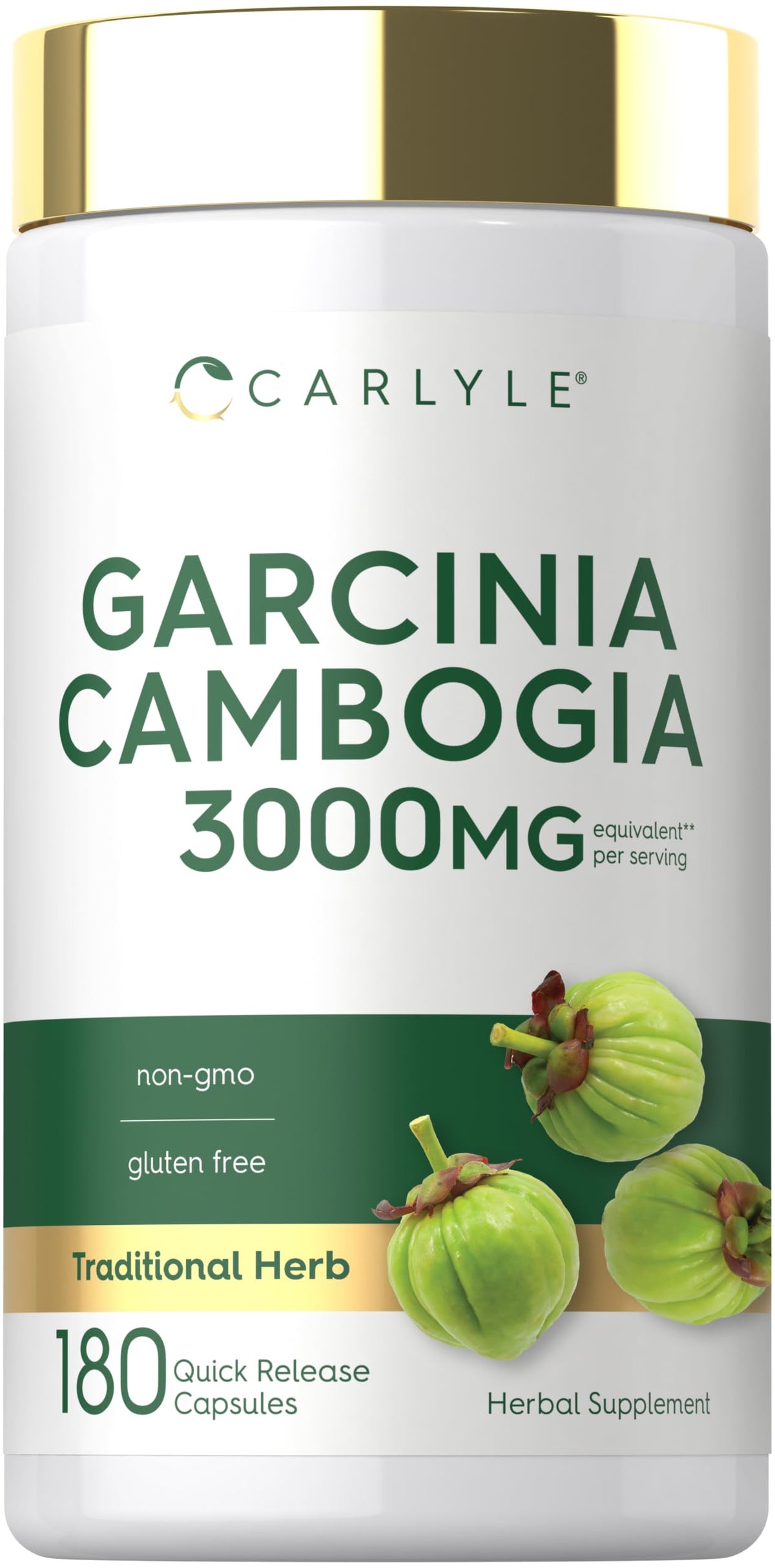 Carlyle Garcinia Cambogia Extract - 180 Capsules