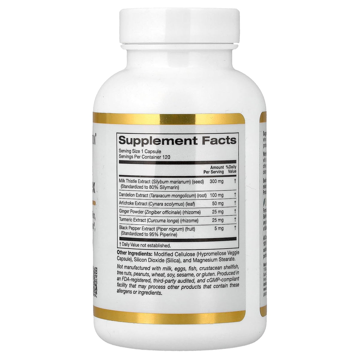 California Gold Nutrition Silymarin Liver Health Complex - image 2