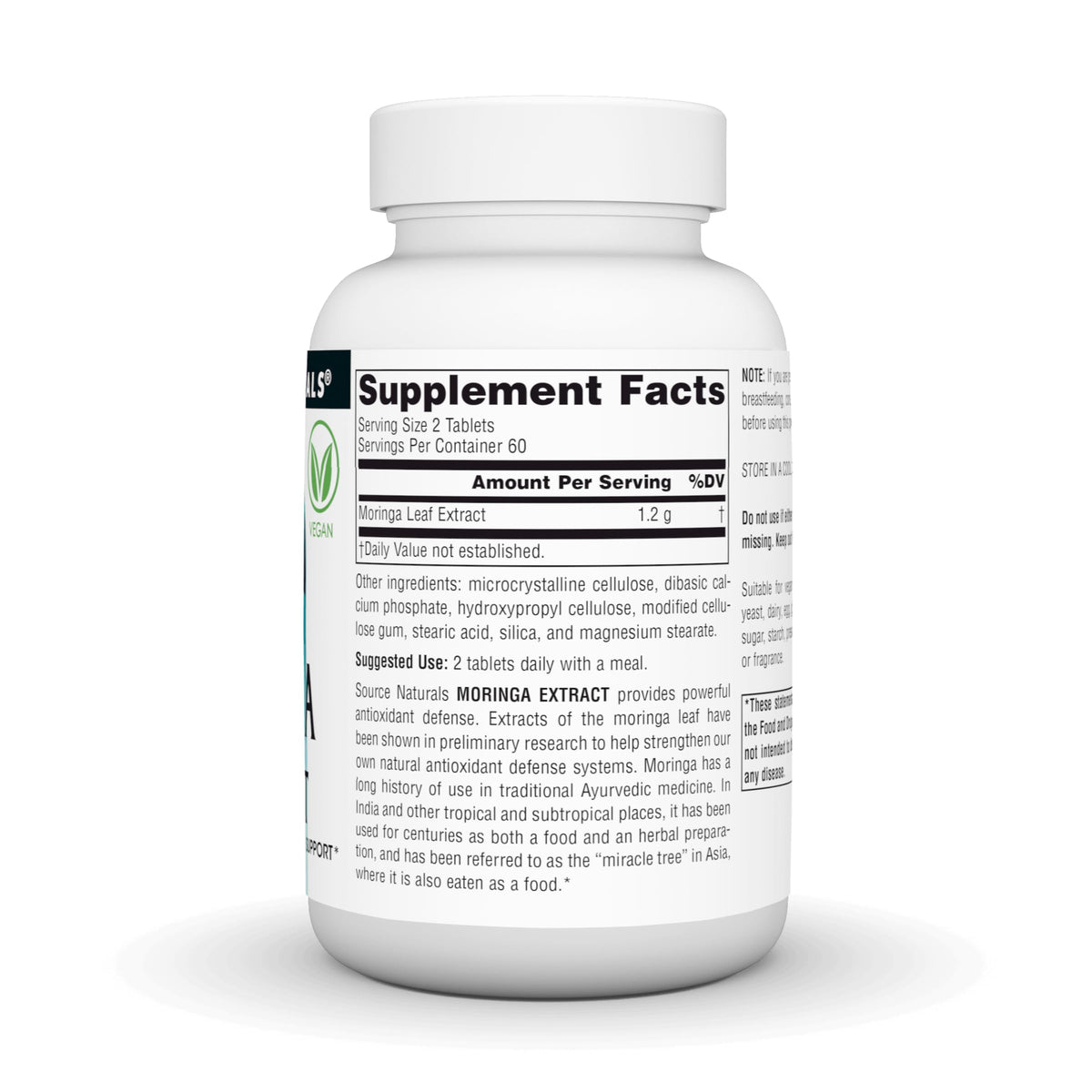 SOURCE NATURALS Moringa Extract Tablet