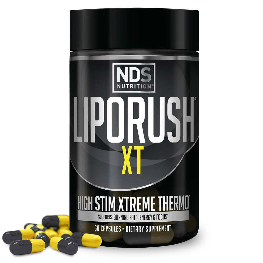 LIPORUSH XT Thermogenic Fat Burner - 60 Capsules