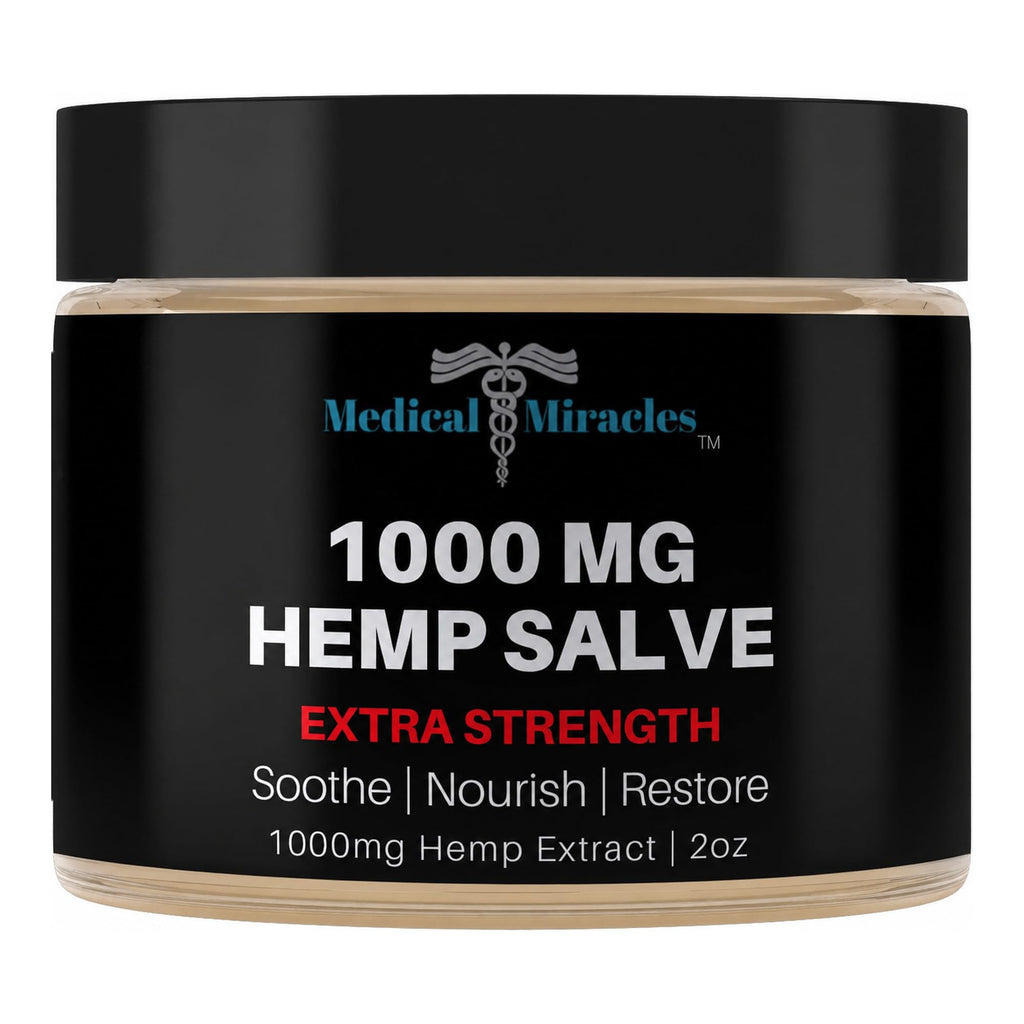Medical Miracles Hemp Salve 1000 MG - 2 oz