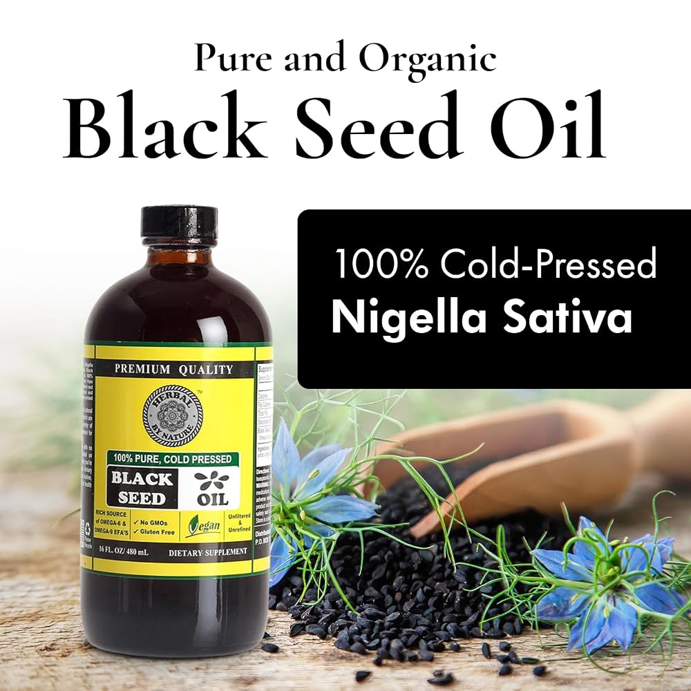 DAS NATURALS Pure Black Seed Oil - 100% Pure Nigella Sativa - Cold - image 2