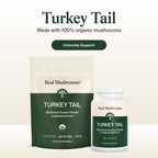 Real Mushrooms Organic Turkey Tail Powder for Immune Support - 100 Servings - image 2