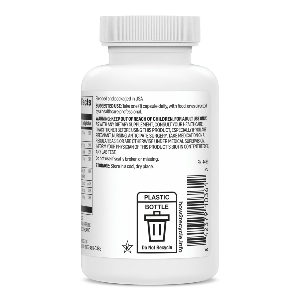 Amazon Basics B Complex Vitamin - 65 Capsules - image 6
