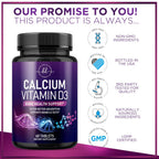 Hello Lovely! Calcium 1200 mg per Serving with Vitamin D3 - Bone