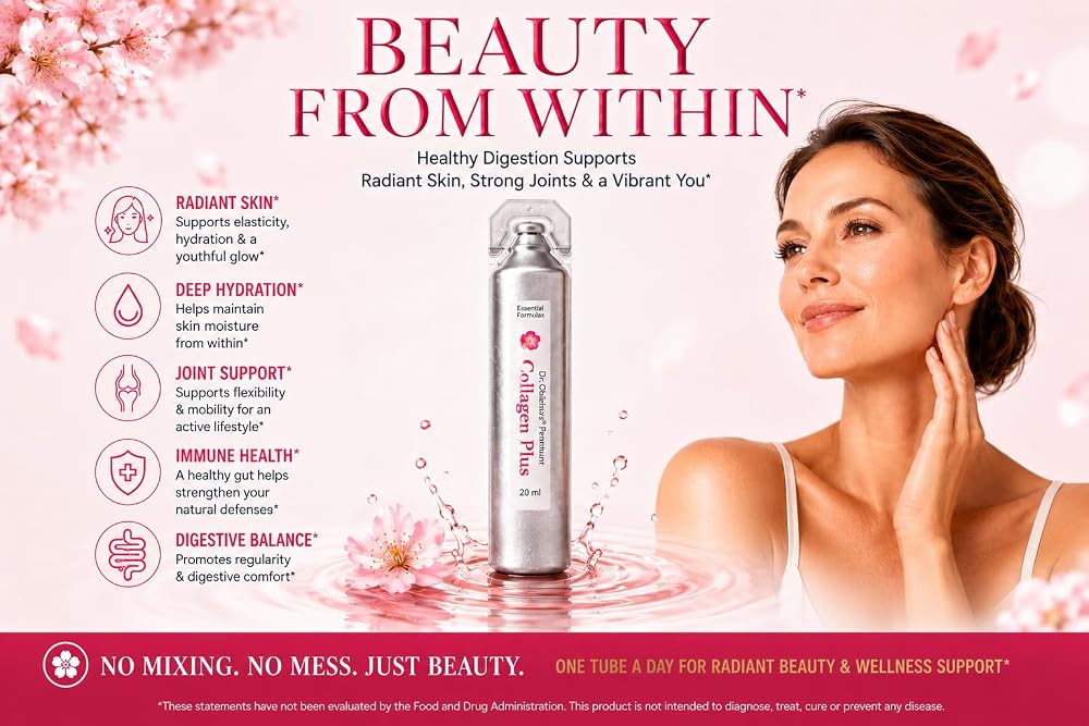 Dr. Ohhira's Premium Collagen Plus Liquid Marine Collagen - 5 Vials - image 2