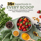 Peacock Max Superfood Reds & Greens Powder - 12 Pack - image 7