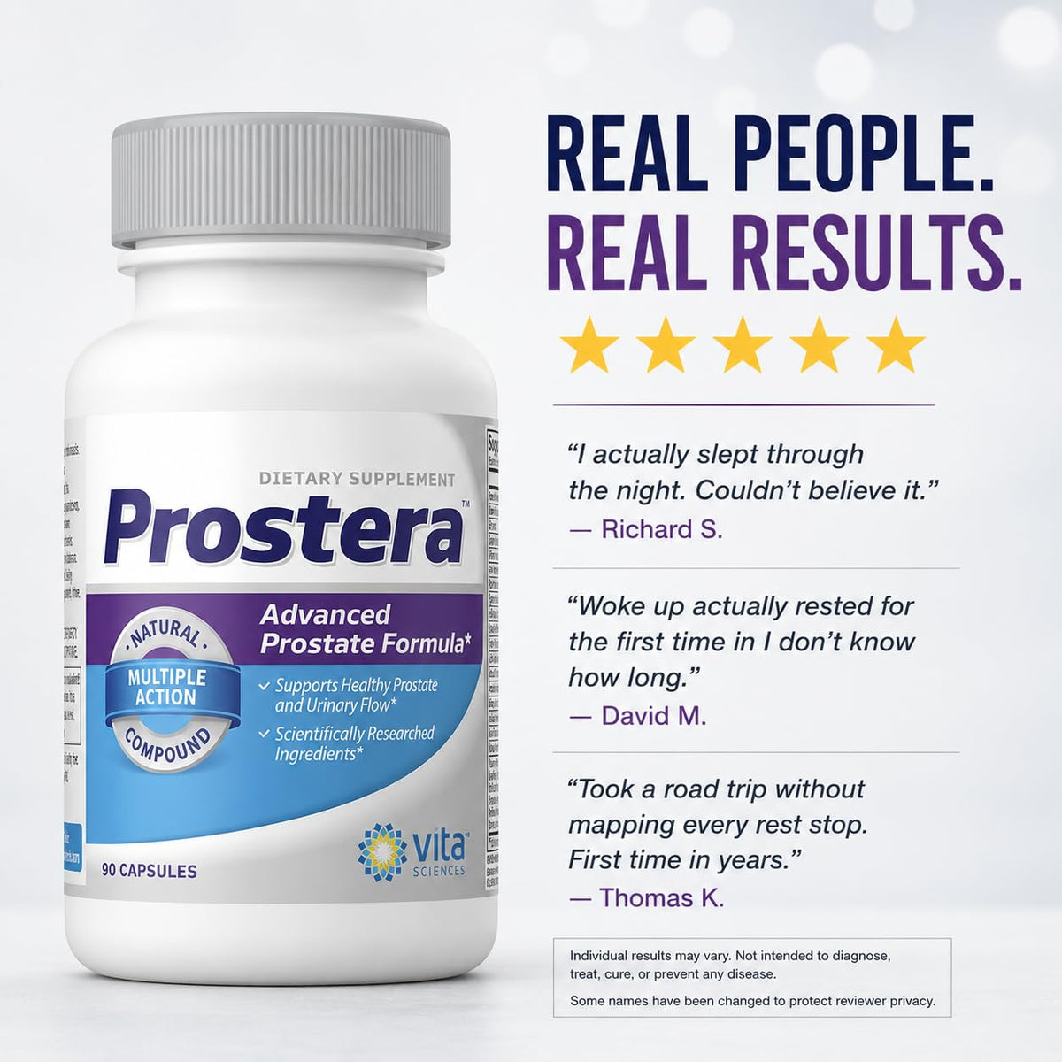 Vita Sciences Prostera Men's Prostate & Urinary Support - 90 Capsules - image 6