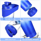 Heinstian Electric Shaker Bottle 24oz USB Rechargeable Mixer - Blue Gradient - image 7