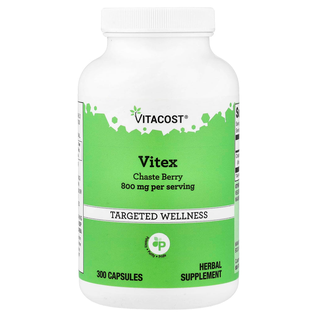 Vitacost Vitex Agnus-Castus Chaste Berry 800 mg - 300 Capsules