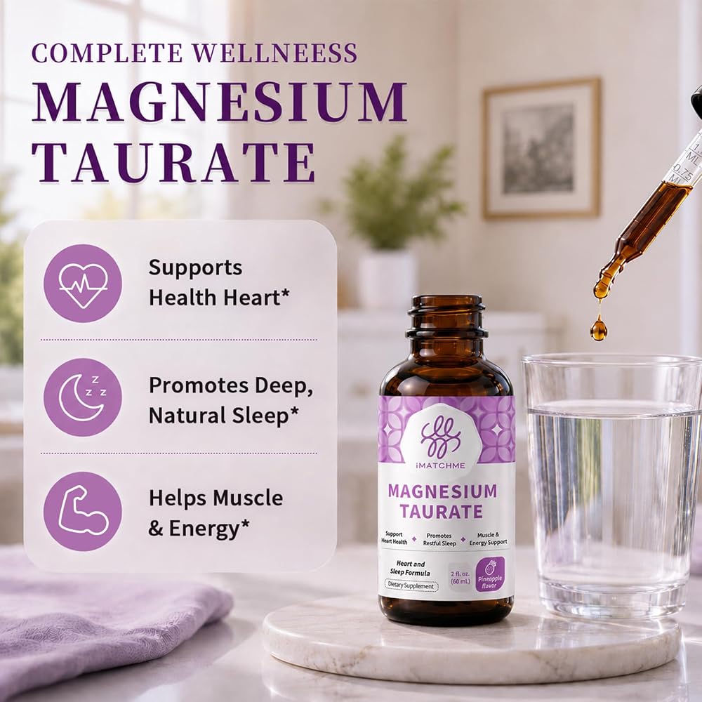 iMATCHME Magnesium Taurate Liquid Drop