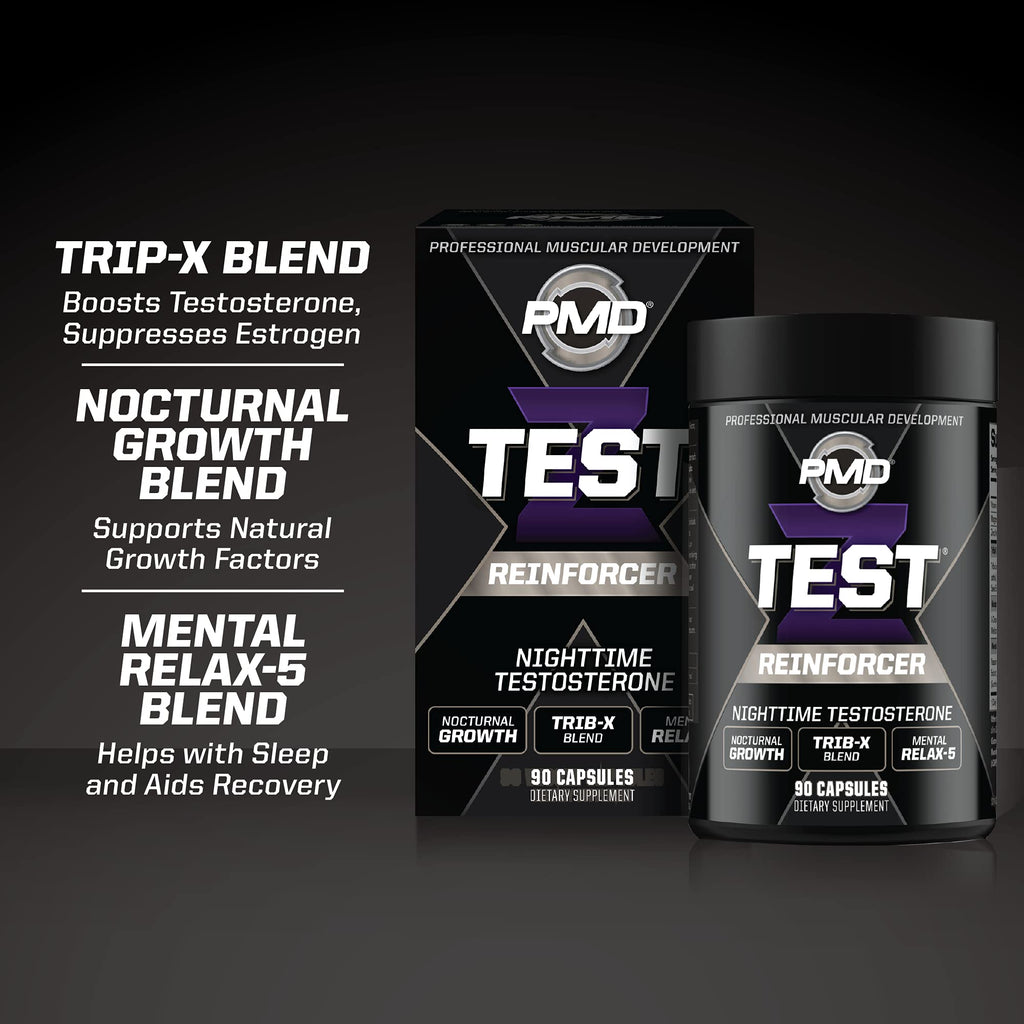 PMD Sports Z-Test Nighttime Testosterone Support - 90 Capsules - image 4