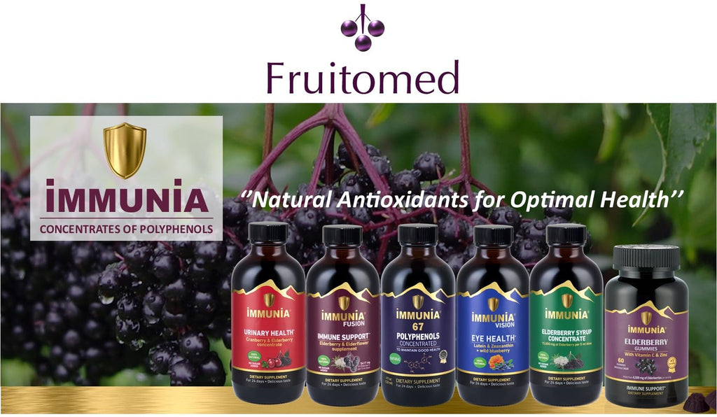 Immunia 67 polyphenols - Elderberry Concentrate with Wild Blueberry.