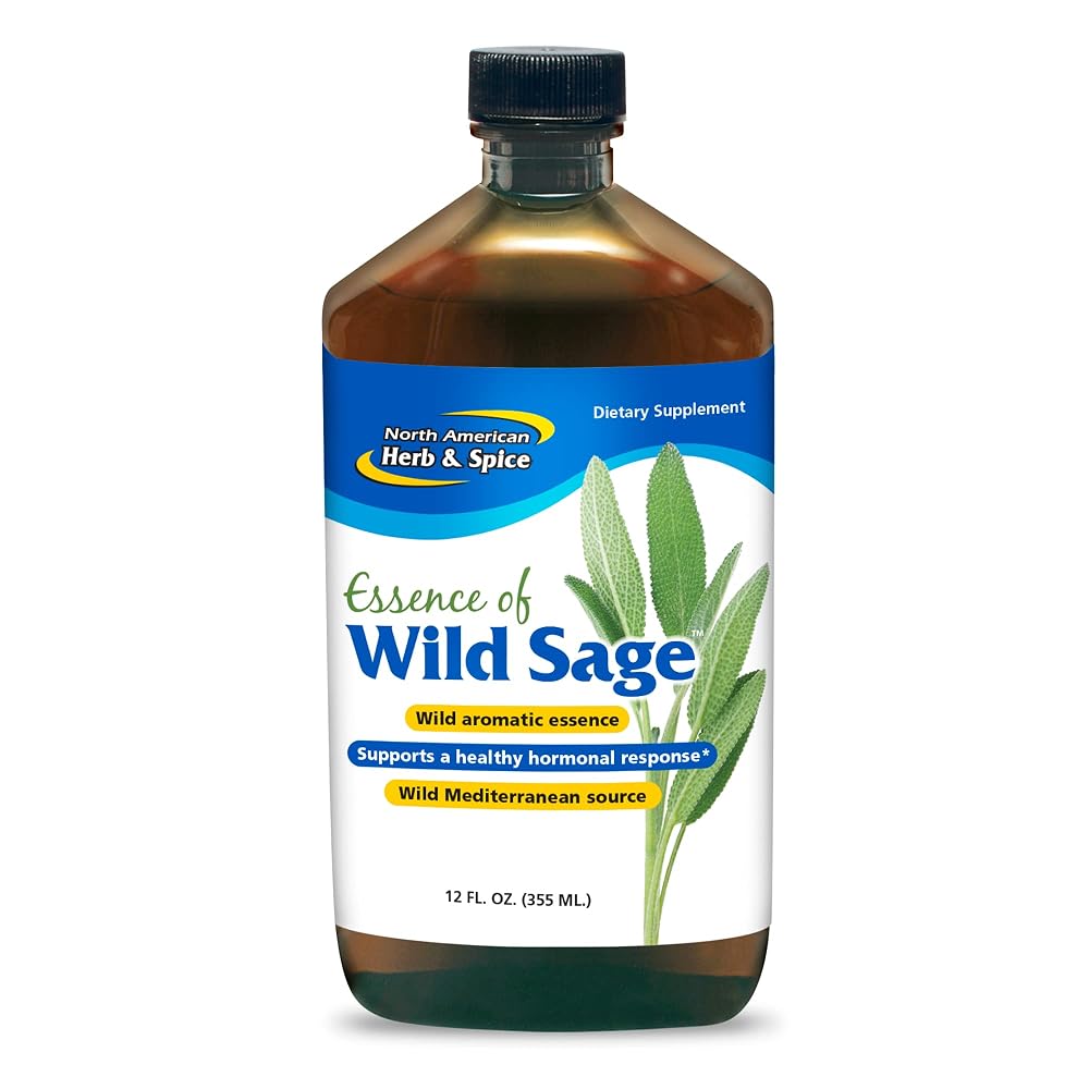 North American Herb & Spice Essence of Wild Sage - 12 fl. oz.