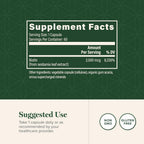 Global Healing Center Biotin 2500mcg Hair Growth Supplement - 60 Capsules - image 3
