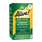 Nature's Way Alive! Calcium Bone Support - 120 Tablets