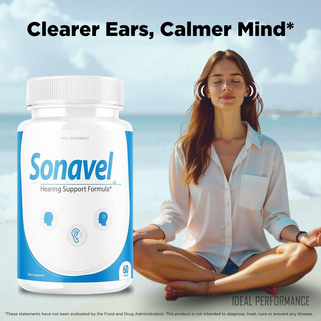 IDEAL PERFORMANCE Sonavel Hearing Capsules Ear Comfort Support - 120 Capsules - image 4