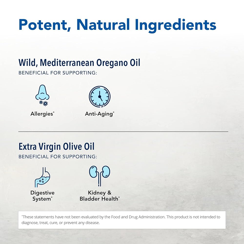 NORTH AMERICAN HERB & SPICE Oreganol P73 Wild Oregano - 120 Softgels - image 3