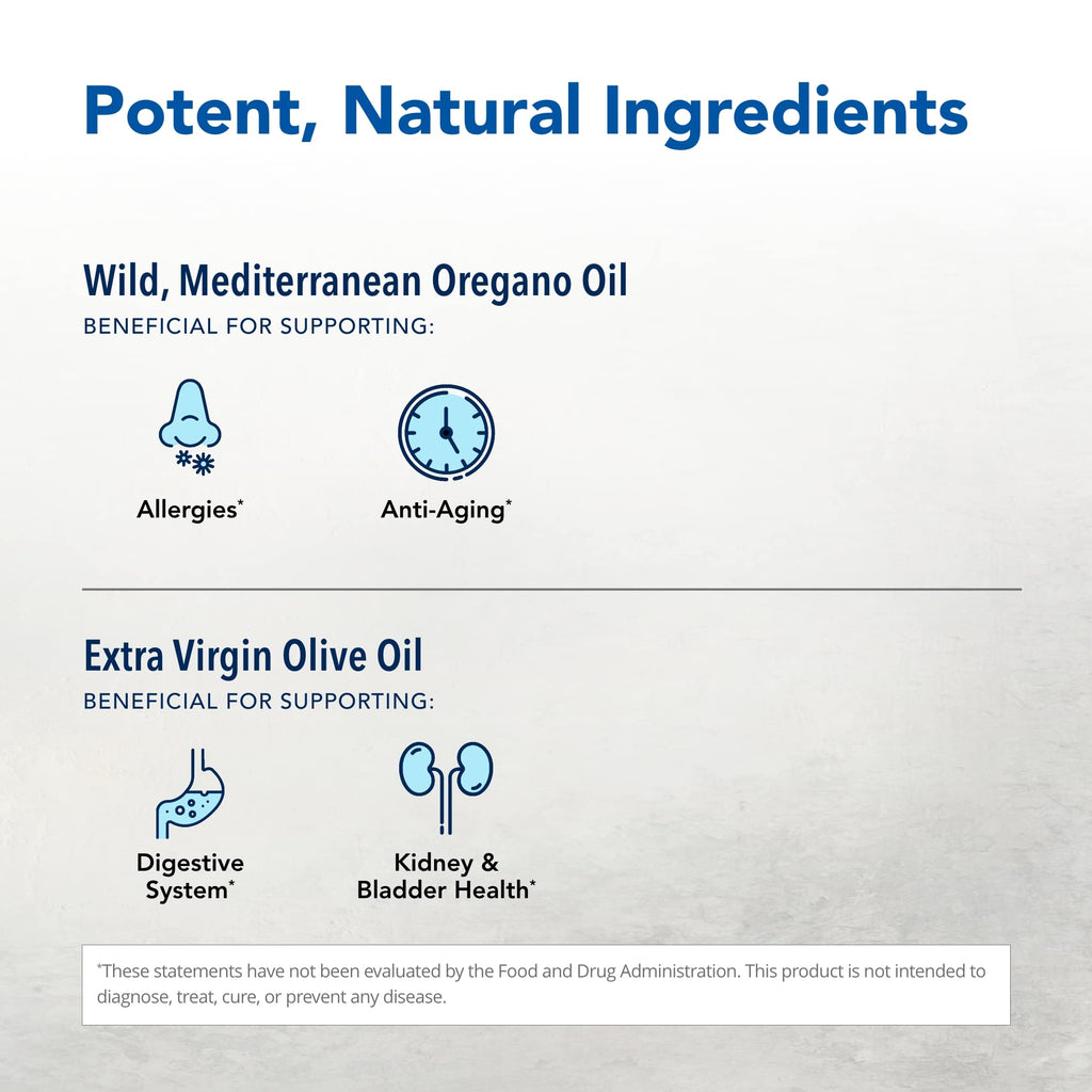 NORTH AMERICAN HERB & SPICE Oreganol P73 Wild Oregano - 120 Softgels - image 3